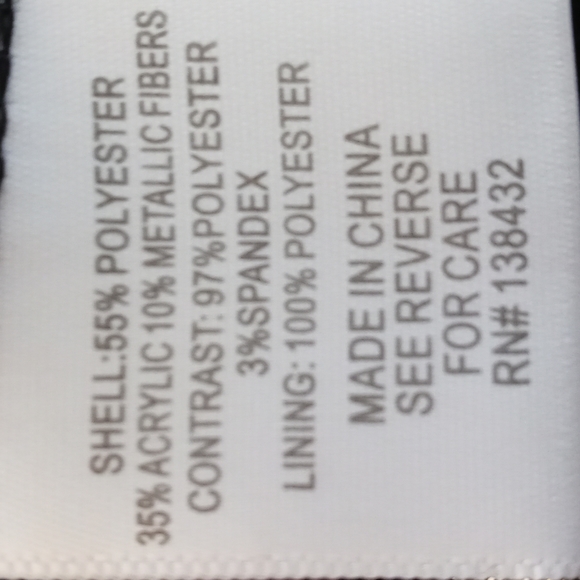 Modcloth Dress Gold metallic with black sculls with collar NWT Size 2 - Picture 5 of 6